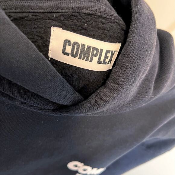 •NWT• Complex x NIGO 20 year Cat Sweatshirt Hoodie in Black• XS - Picture 9 of 11